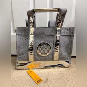 Tory Burch Flannel Tory Tote